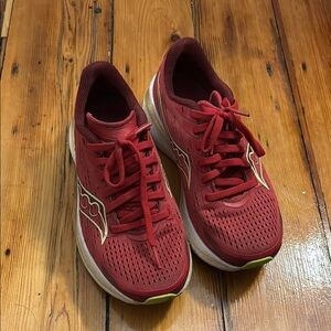 Saucony Endorphin Speed 3 Women's Red Running Shoes